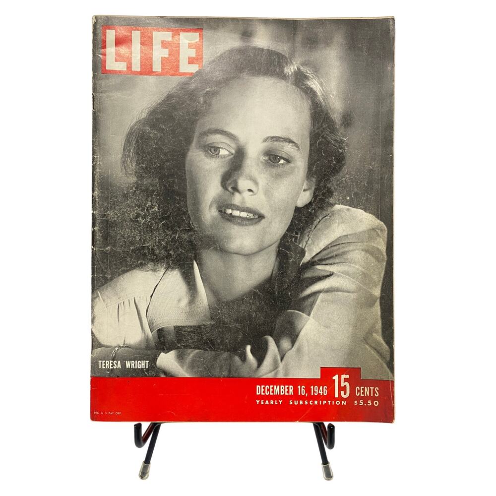 LIFE Magazine December 16 1946 Teresa Wright Cover Best Years of Our Lives